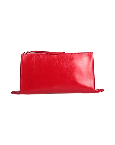 JIL SANDER Handbag Red Leather