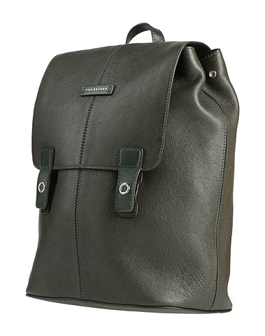 THE BRIDGE Rucksacks Military green Leather