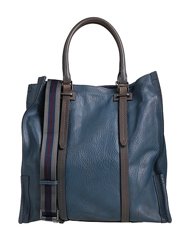 THE BRIDGE Handbag Slate blue Leather