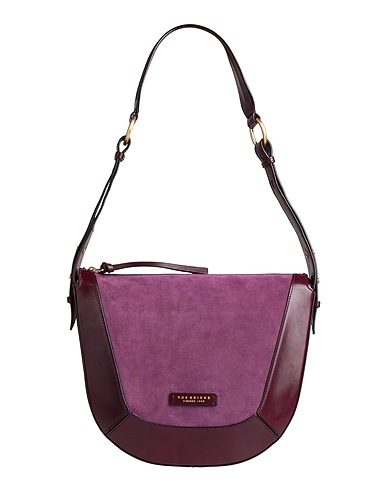 THE BRIDGE Shoulder bag Purple Cow leather
