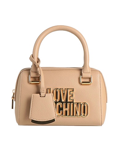 LOVE MOSCHINO Handbag Sand 100% Polyurethane