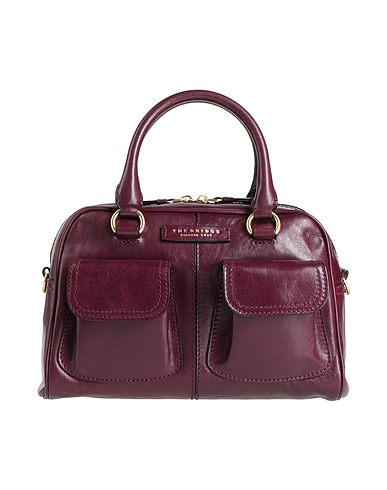 THE BRIDGE Handtasche Pflaume Leder