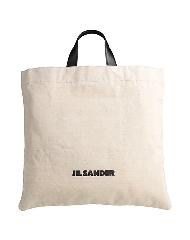 JIL SANDER Handbag Linen, Calfskin
