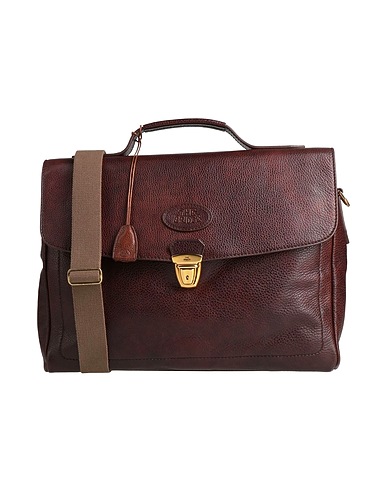 THE BRIDGE Handbag Dark brown Leather