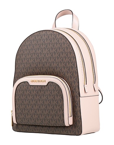 MICHAEL MICHAEL KORS Rucksacks Light pink 89% PVC - Polyvinyl chloride, 10% Polyester, 1% Polyurethane