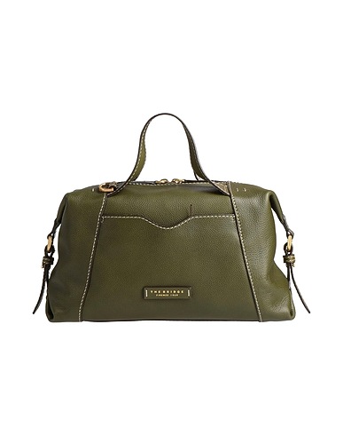 THE BRIDGE Handbag Military green Leather