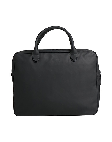 LONGCHAMP Handbag Black Lambskin