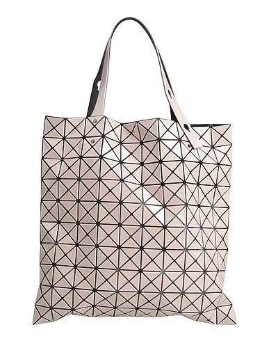 BAO BAO ISSEY MIYAKE Handbag Light grey Rubber, Textile fibres
