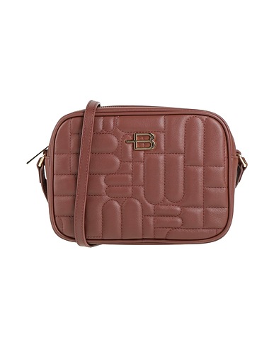 BALDININI Cross-body bags Brown 80% Calfskin, 20% PVC - Polyvinyl chloride