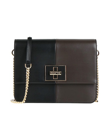 BALDININI Across-body bag Black 80% Calfskin, 20% PVC - Polyvinyl chloride