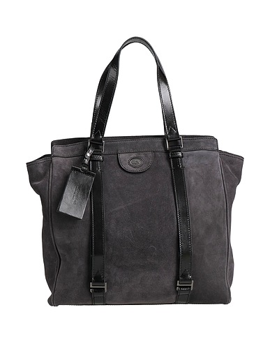 THE BRIDGE Handbag Charcoal Leather