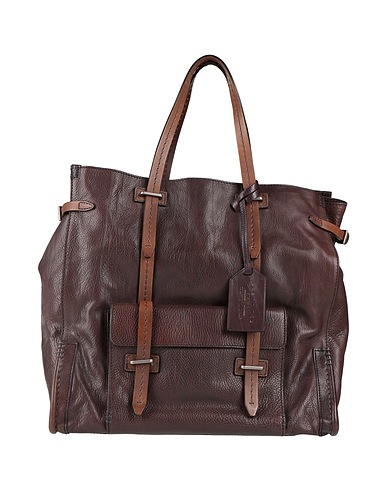 THE BRIDGE Handbag Dark brown Leather