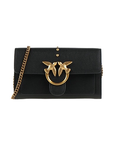 PINKO Small Leather Goods Black Leather