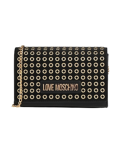 LOVE MOSCHINO Across-body bag Black 100% Polyurethane