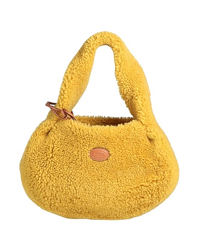 HOGAN Handbag Mustard Lambswool