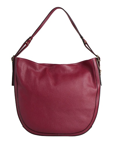 LAURA DI MAGGIO Handbag Plum Leather