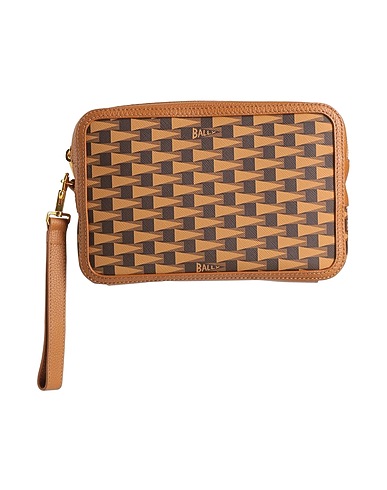 BALLY Handbag Camel Leather