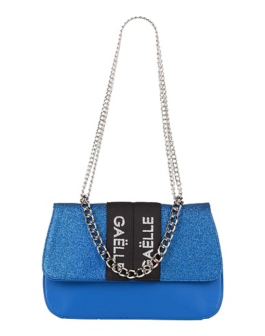 GAëLLE Paris Handbag Bright blue Textile fibres