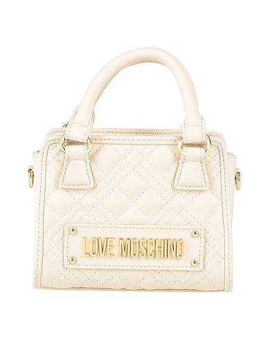 LOVE MOSCHINO Τσάντα χειρός Φίλντισι 100% Πολυουρεθάνη