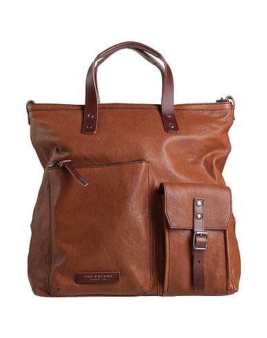 THE BRIDGE Handbag Brown Leather