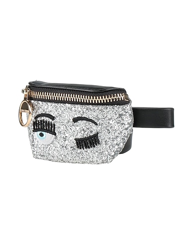 CHIARA FERRAGNI Belt Bags Leather, Textile fibres