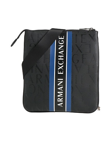 ARMANI EXCHANGE Borsa a tracolla Nero 70% Poliestere, 30% Cotone, PVC - Polivinilcloruro, Poliuretano