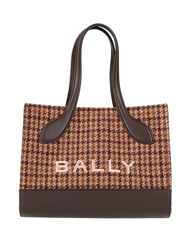 BALLY Handbag Textile fibers, Leather