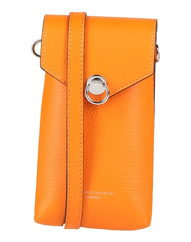 GIANNI CHIARINI Cross-body bags Orange Leather