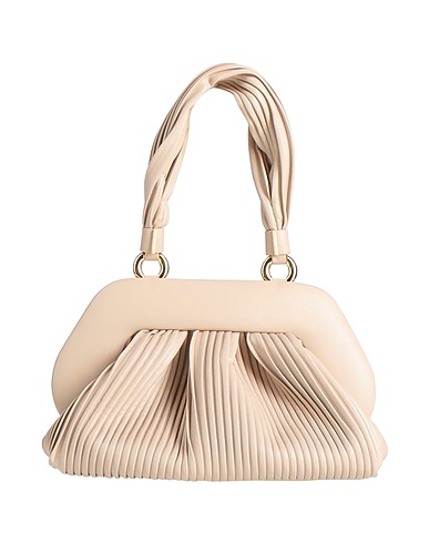 THEMOIRÈ Handbag Ivory Textile fibres
