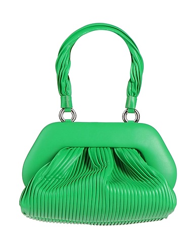 THEMOIRÈ Handbag Green Textile fibres