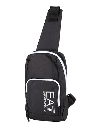 EA7 Backpacks Black 100% Polyester