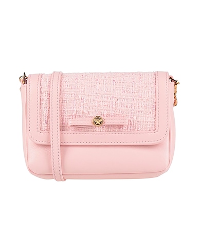 VERSACE YOUNG Borse Rosa 100% Pelle di vitello, Cotone, Poliammide, Viscosa