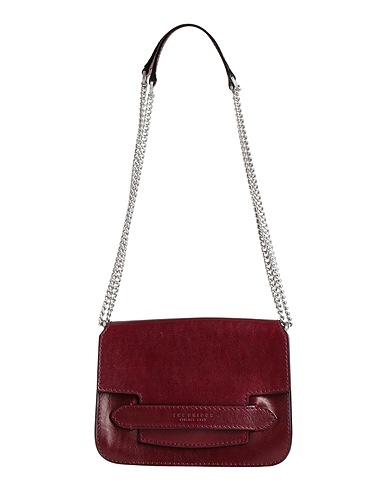 THE BRIDGE Shoulder bag Burgundy Leather