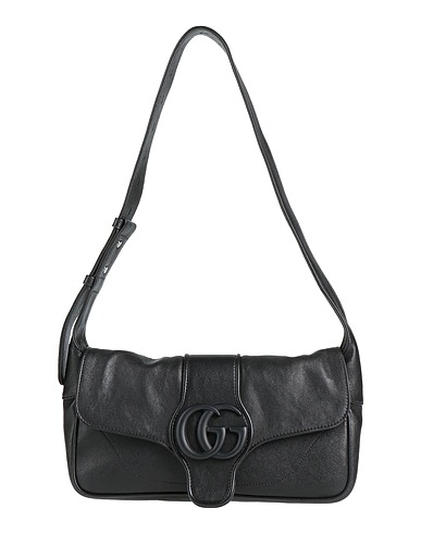 GUCCI Shoulder bag Black Leather