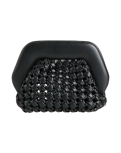 THEMOIRÈ Handbag Black 100% Textile fibres