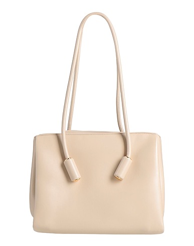 THEMOIRÈ Shoulder bag Beige 100% Textile fibres