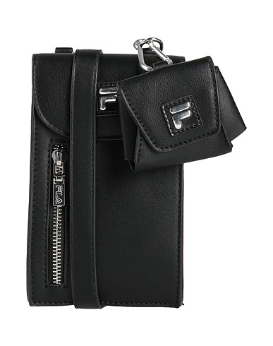 FILA Across-body bag Black 100% Polyurethane