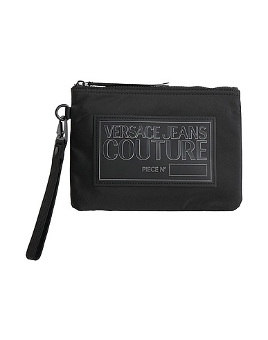 VERSACE JEANS COUTURE Handbag Black 100% Polyamide