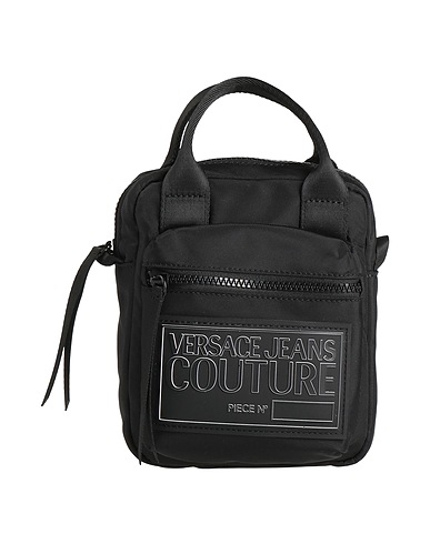 VERSACE JEANS COUTURE Handbag Black 100% Polyamide