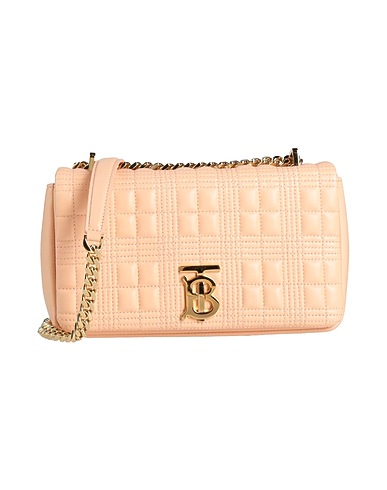 BURBERRY Cross-body bags Apricot 100% Lambskin