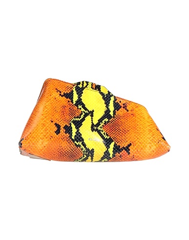 THE ATTICO Handbag Orange 100% Calfskin