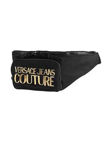 VERSACE JEANS COUTURE Belt Bags Black 100% Polyester