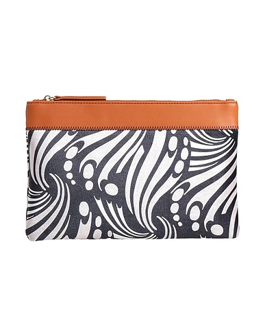 MALÌPARMI Handbag Camel 95% Polyester, 5% Polyurethane