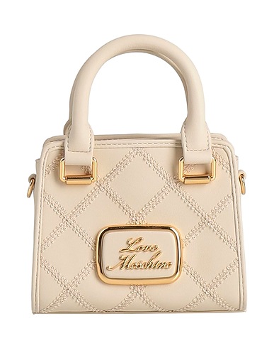 LOVE MOSCHINO Handbag Beige 100% Polyurethane