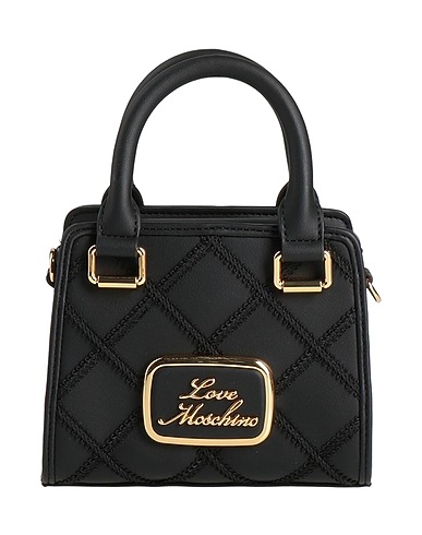 LOVE MOSCHINO Handtasche Schwarz 100% Polyurethan