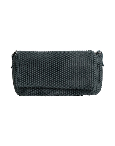 FABIANA FILIPPI Handbag Deep teal 100% Virgin Wool