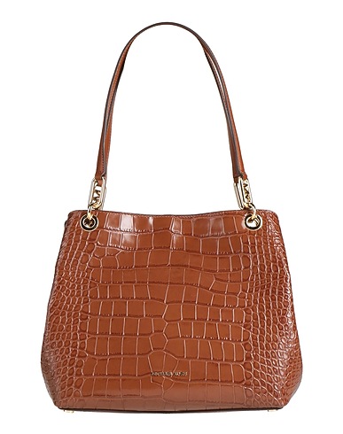 MICHAEL MICHAEL KORS Handbag Brown 100% Cow leather