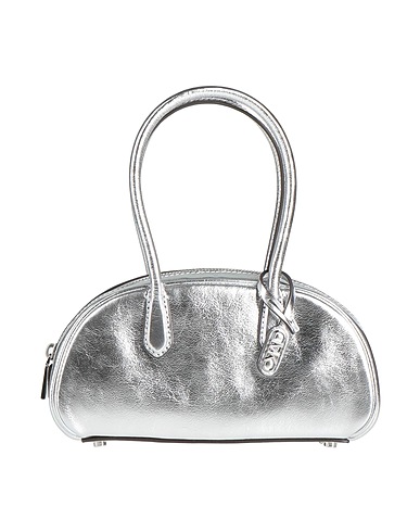 MICHAEL MICHAEL KORS Handbag Silver 100% Cow leather