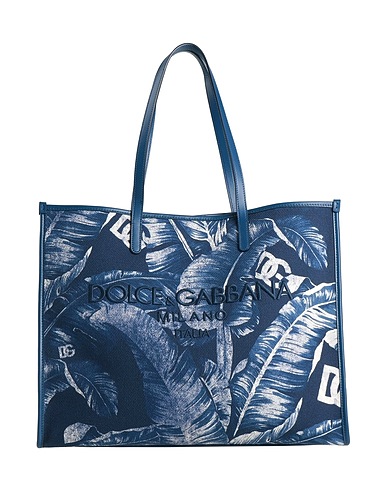 DOLCE&GABBANA Handbag Blue Textile fibers