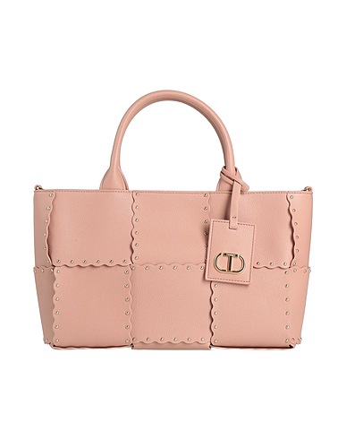 TWINSET Handbag Pink 100% Polyurethane